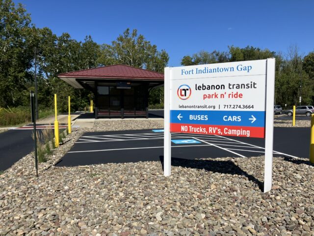 Lebanon Transit's Fort Indiantown Gap Park and Ride