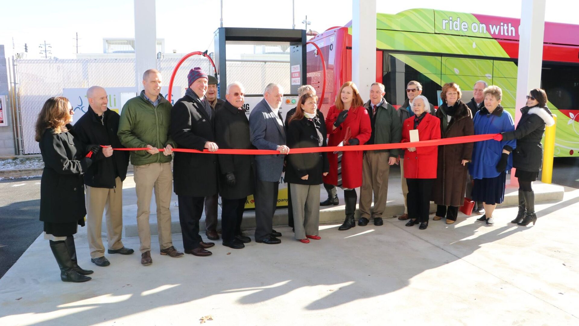 Opening of the CNG station